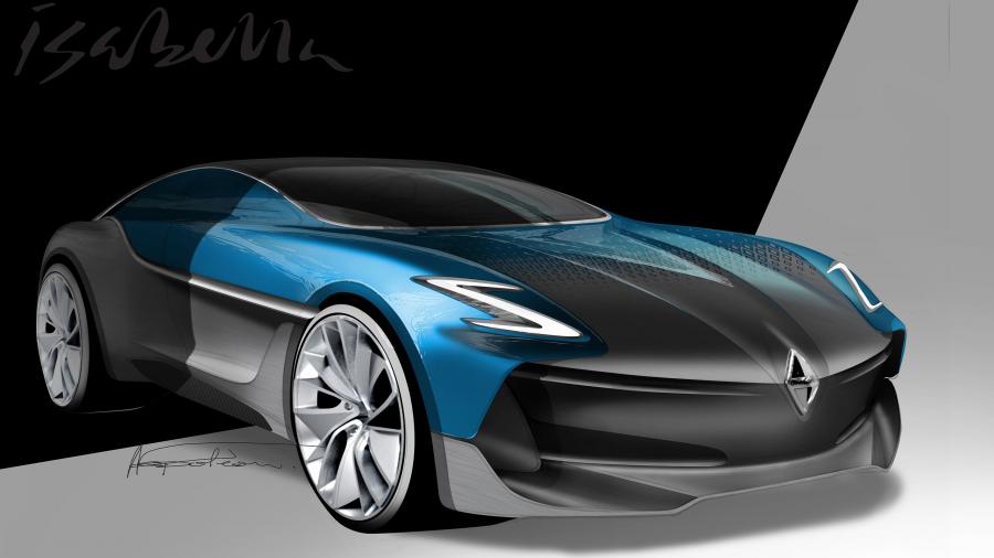 Эскиз Borgward Isabella Concept 2017 года  (фото 32 из 43)